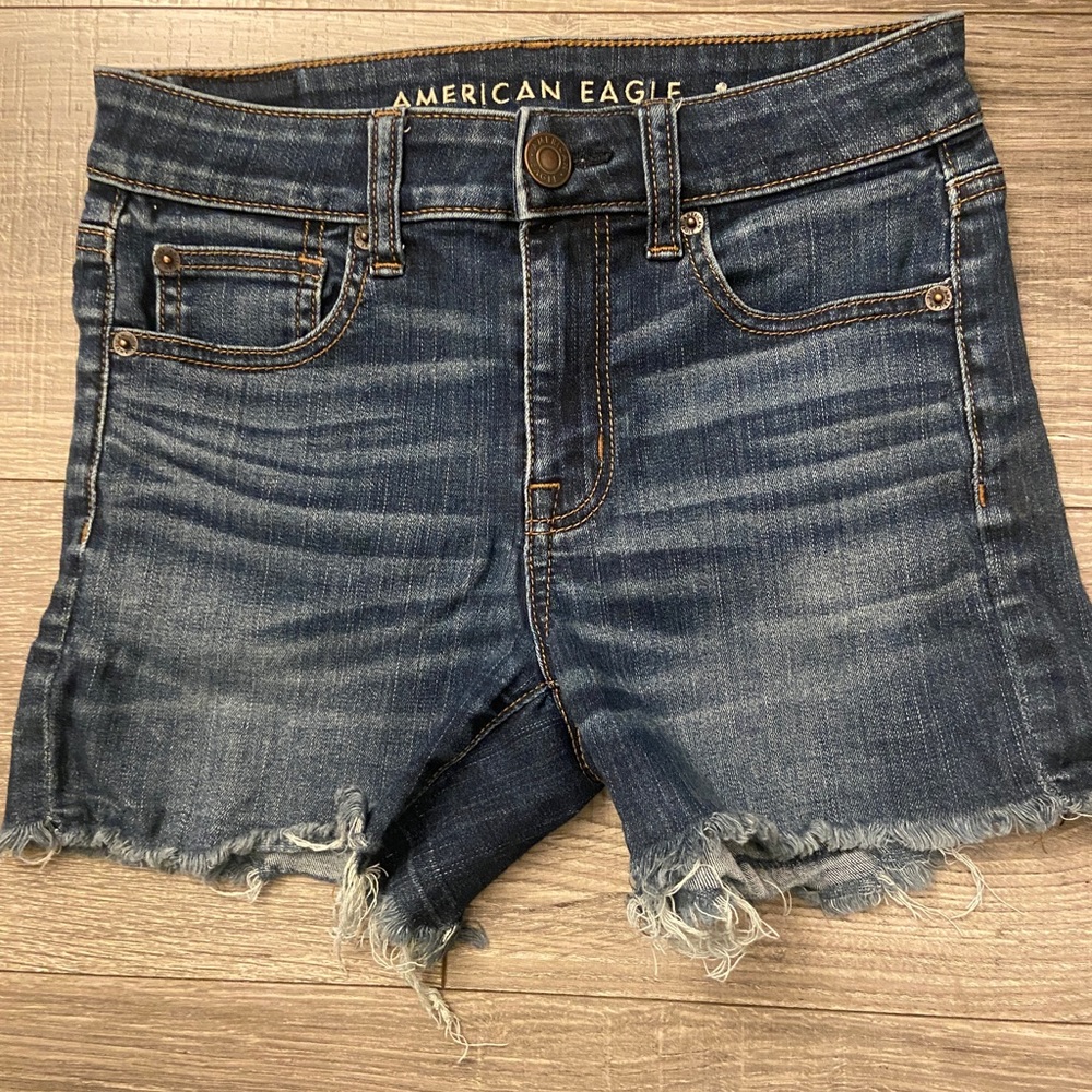 Brand: American Eagle 
Size: 0
Color: Dark Blue